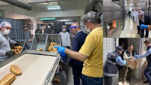 Sokağa çıkma yasağı sonrası İzmir Büyükşehir Belediyesi'nden 'ekmek' seferberliği