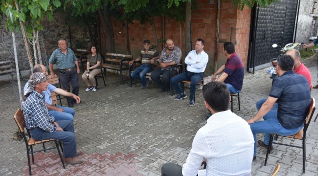 Başkan Aksoy’dan Ramazan'da mahalle ziyaretleri