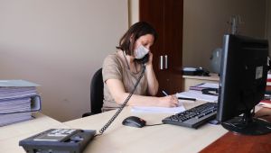 Bayraklı Belediyesi'nden "Evde kal"an vatandaşlara telefonla psikolojik destek