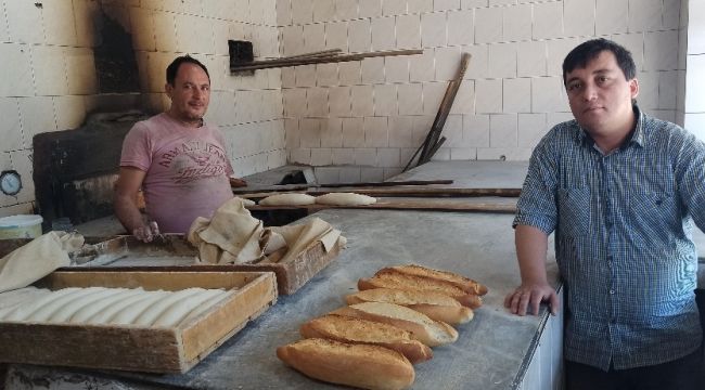 Fırıncılar bayramda da mesaide