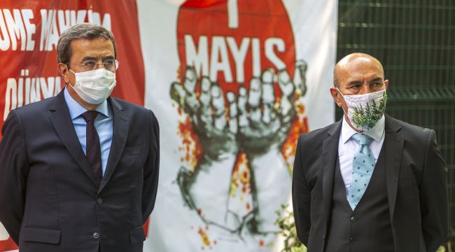 İzmir'de 114 yıl sonra aynı yerde 1 Mayıs kutlandı