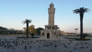 İzmir'de cadde ve meydanlar kuşlara kaldı