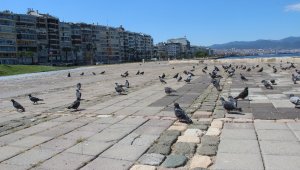 İzmir, kısıtlamanın ilk gününde boş kaldı