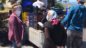Karaburun Belediyesi 'Halk Manav' ile yollarda