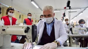 Kızılay günde 30 bin adet maske üretecek