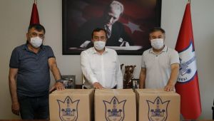 Konak’ta amatör kulüplere gıda desteği