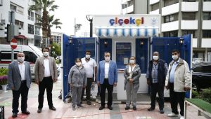 Konak'ta çiçek açtı! çiçek evleri modernleştirildi