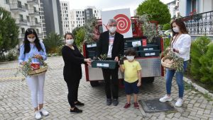 Narlıdere'de 'Benim Bahçem' için tohumlar ekildi!