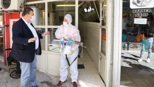 Seferihisar Belediyesi'nden berber ve kuaförler destek