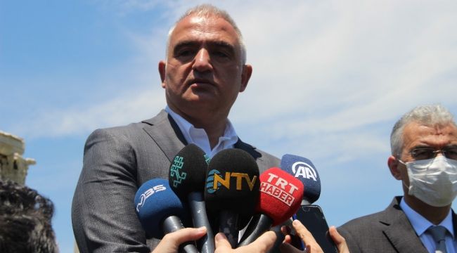 Bakan Ersoy'dan Kemeraltı ve Agora müjdesi