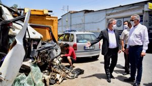 Başkan İduğ'dan 5'inci Sanayi Sitesi'ne neşter