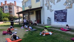 Gaziemir'de çevre gününde doğanın çığlığını çizdiler