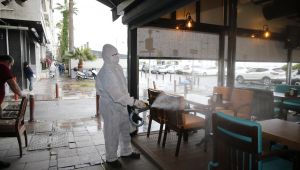 Kordon’dan Üçkuyular’a kadar dezenfekte hamlesi!