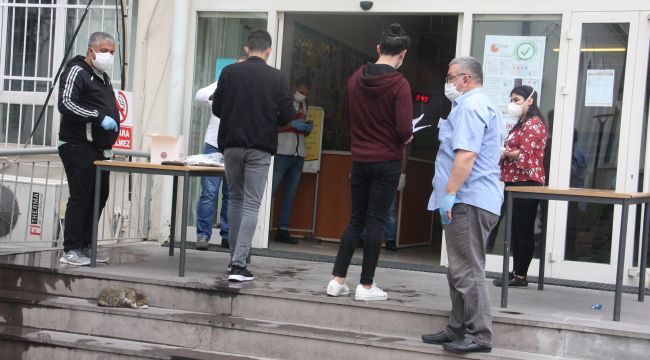 Korona virüs tedbirleri kapsamında ilk sınav