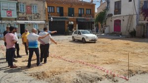 Turizm sezonunda Alaçatı şantiyeye döndü