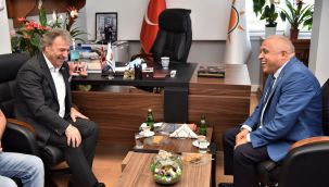 Başkan İduğ'dan AKP'ye ziyaret