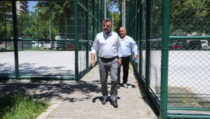 Başkan Sandal Bayraklı'da yapılan çalışmaları yerinde inceledi