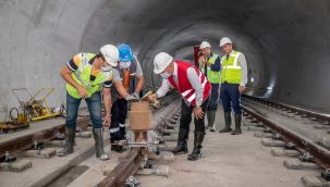  Başkan Soyer Raylara ilk kaynağı yaptı!