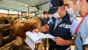 Buca Belediyesi kurban pazarlarını denetlendi