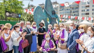 Büyükşehir'den Meçhul Kadın Anıtı’nı açılışı!