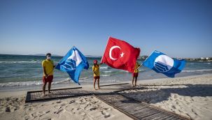 Çeşme Ilıca’da Mavi Bayrak gururu!