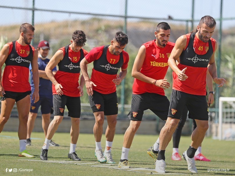 Göztepe'de Galatasaray maçı hazırlıkları başladı