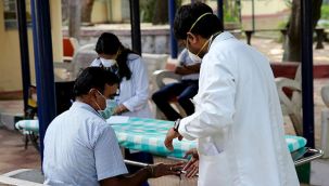 Hindistan'da son 24 saatte Covid-19'da rekor vaka!