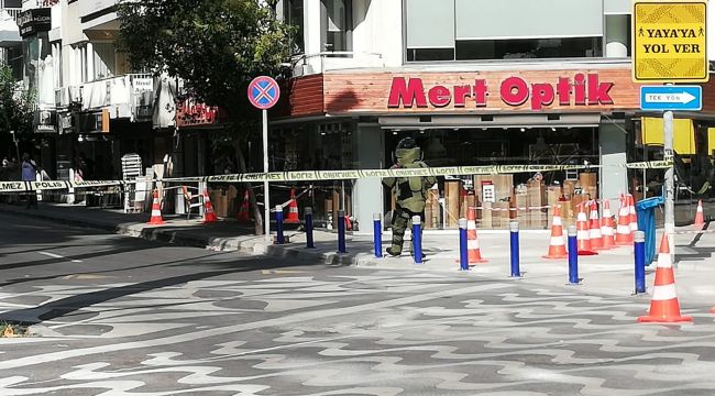 İzmir'in göbeğinde bomba paniği!