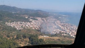 İzmir'de korkutan bir orman yangını daha!