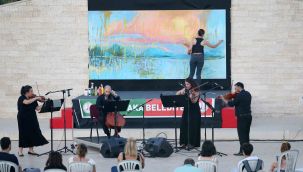 Karşıyaka'da resim ve müziğin iç içe geçtiği unutulmaz sanat şöleni 