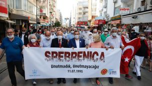 Konak Belediyesi Srebrenitsa Katliamını Andı
