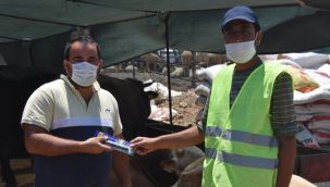 Kurban pazarında sahte para önlemi!