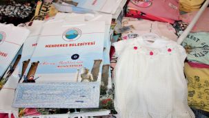 Menderes Belediyesi'nden çocuklar için giysi kampanyası!