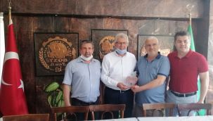 Ödemiş Belediyesi'nden hayırseverlere teşekkür plaketi