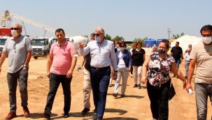 Ödemiş'te Katı Atık Yönetim Tesisi inşaatı tüm hızıyla sürüyor!