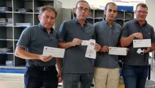 PTT çalışanlarına bayram hediyesi!