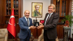 Tunç Soyer'e Almanya İzmir Başkonsolosu'ndan veda ziyareti!