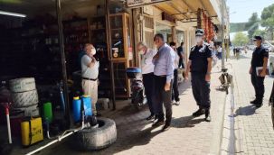 Başkan Eriş'ten koronavirüs denetimi