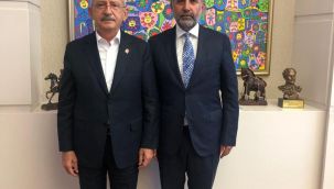 Başkan Sandal CHP lideri Kılıçdaroğlu'nu ziyaret etti