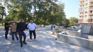 Bayraklı Belediyesi'nden yeni havuzlu park projesi
