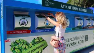 Çeşme Belediyesi'nden Atık Getirme Merkezi atağı!