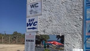 Çeşme'de tuvalet ücreti