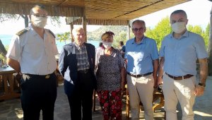 Çeşme protokolünden şehit yakını ve gazilere bayram ziyareti