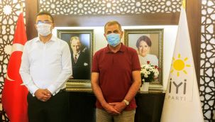 CHP Çiğli İlçe Başkanı Özcan'dan Kırkpınar'a sürpriz ziyaret