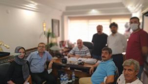 CHP Karabağlar İlçe Başkanlığı'ndan İzmir Kahveciler Odası'na önemli ziyaret