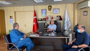CHP'li Sertel'den Bakkallar ve Bayiler Odasına ziyaret