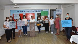 CHP Menemen Kadın Kolları'ndan İstanbul Sözleşmesi'ne tam destek