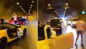 İzmir'de tünel trafiğini kapatanlara ceza yağmuru!