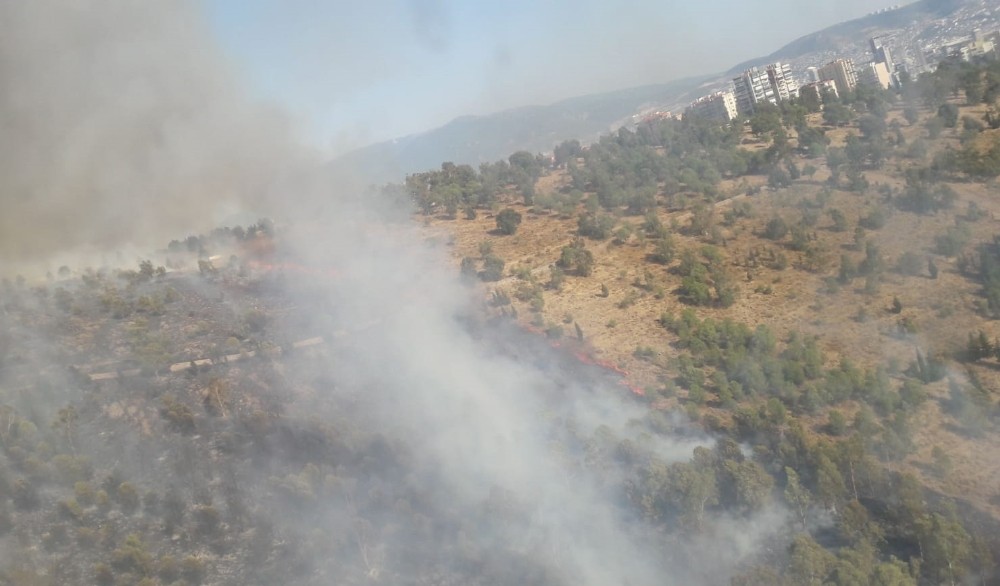 İzmir'de aynı anda 2 yangın