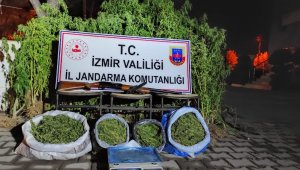 İzmir'de jandarmadan uyuşturucu operasyonu: 4 gözaltı